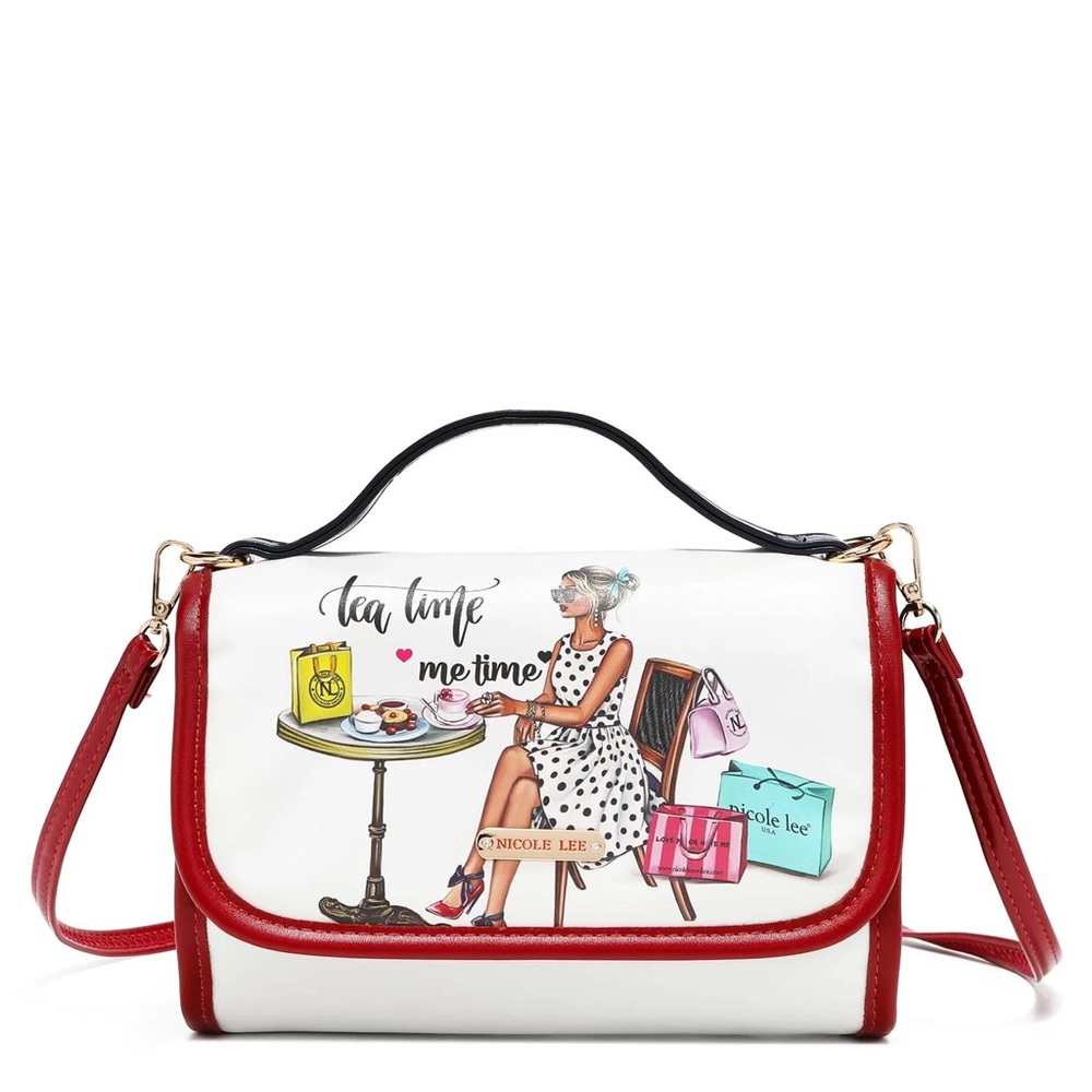 Hanging cosmetic travel bag